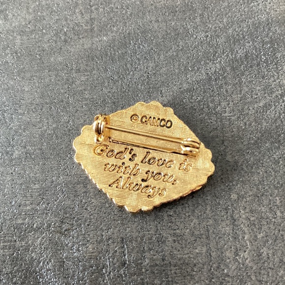 Vintage CAMCO signed flower pin. - Picture 3 of 5